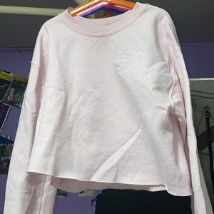 Break up with ur gf cropped Ariana grande sweater